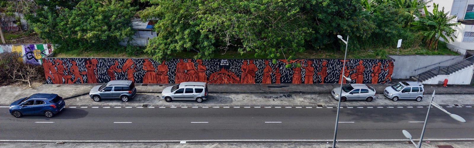 Mural by Socabohm, ARTMADA #1, Avenue Maurice Bishop
