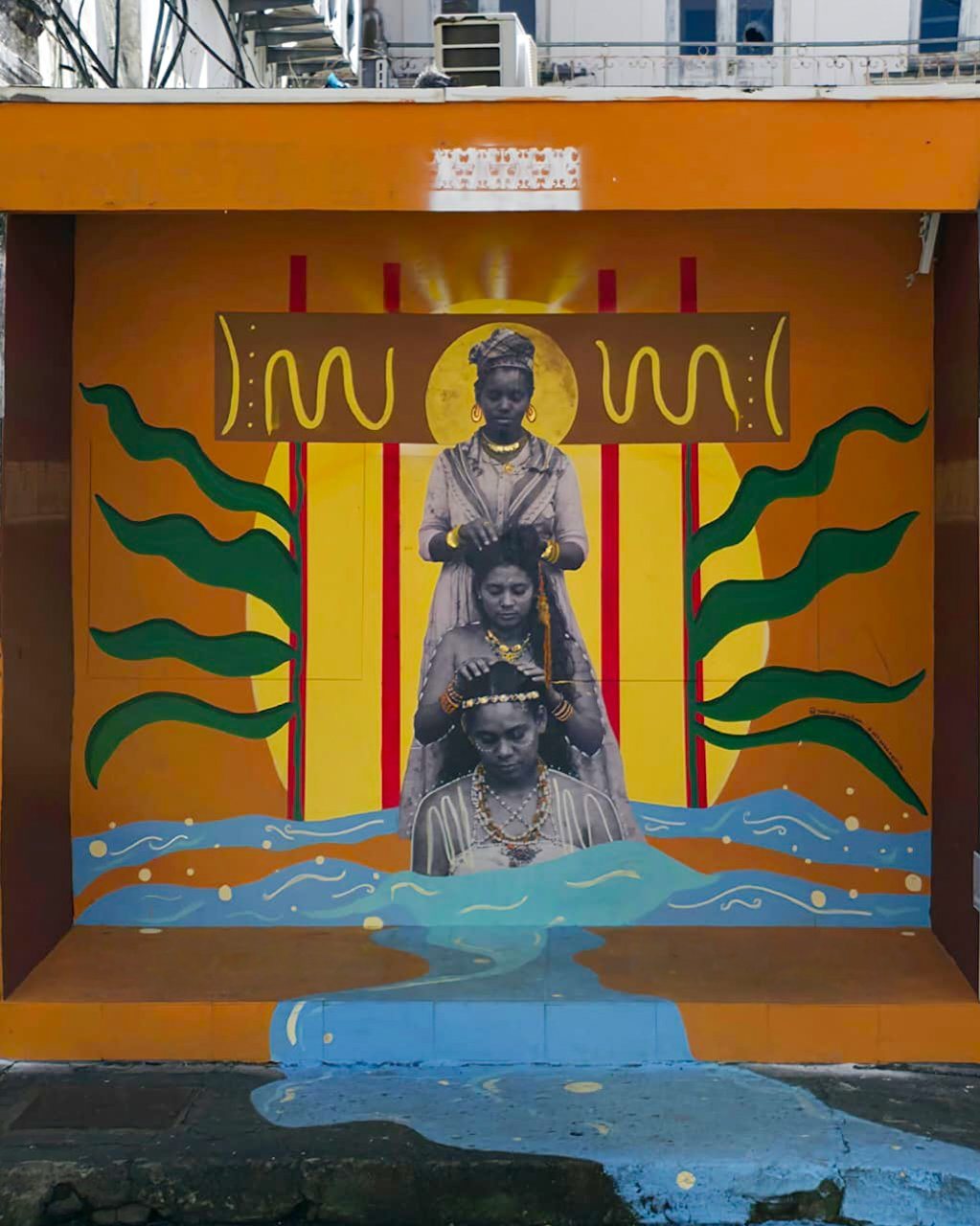 Fresque de Jaddict, ARTMADA #2, Cour Perrinon